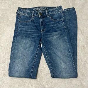 American Eagle Outfitters Blue Jeggings